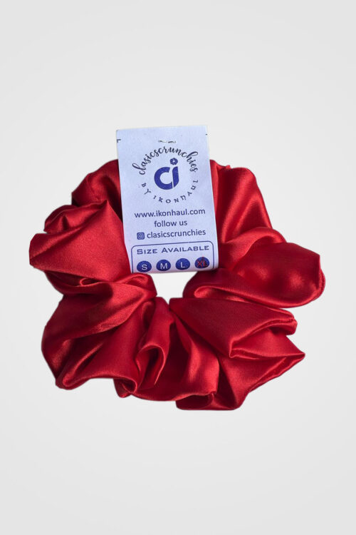 Red Scrunchies – Large