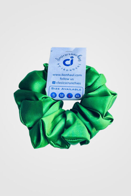 Green Scrunchies – Medium