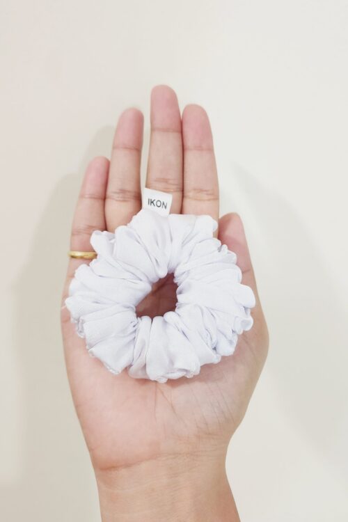 White Scrunchies – Small