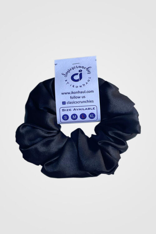 Black Scrunchies – Medium