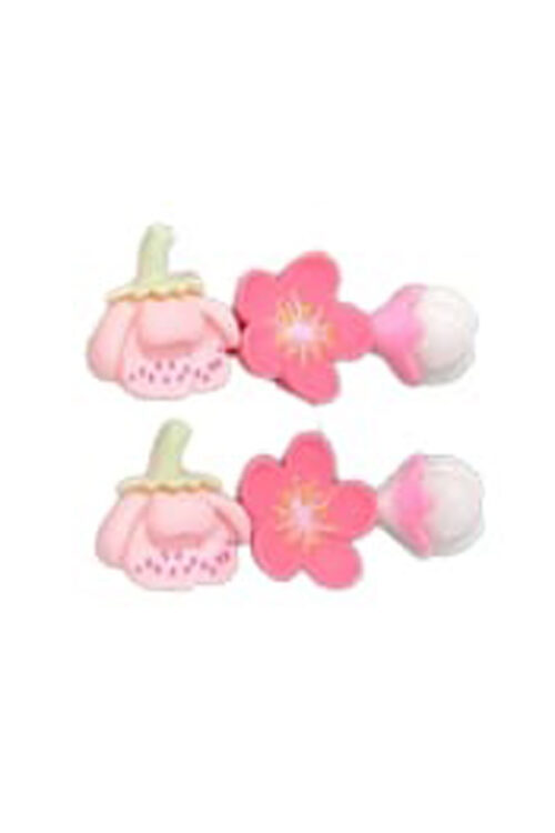 Misty Rose Pink Flower Clip