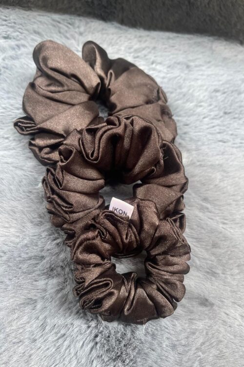 Black Scrunchie Combo pack of 3 (small, medium,large)